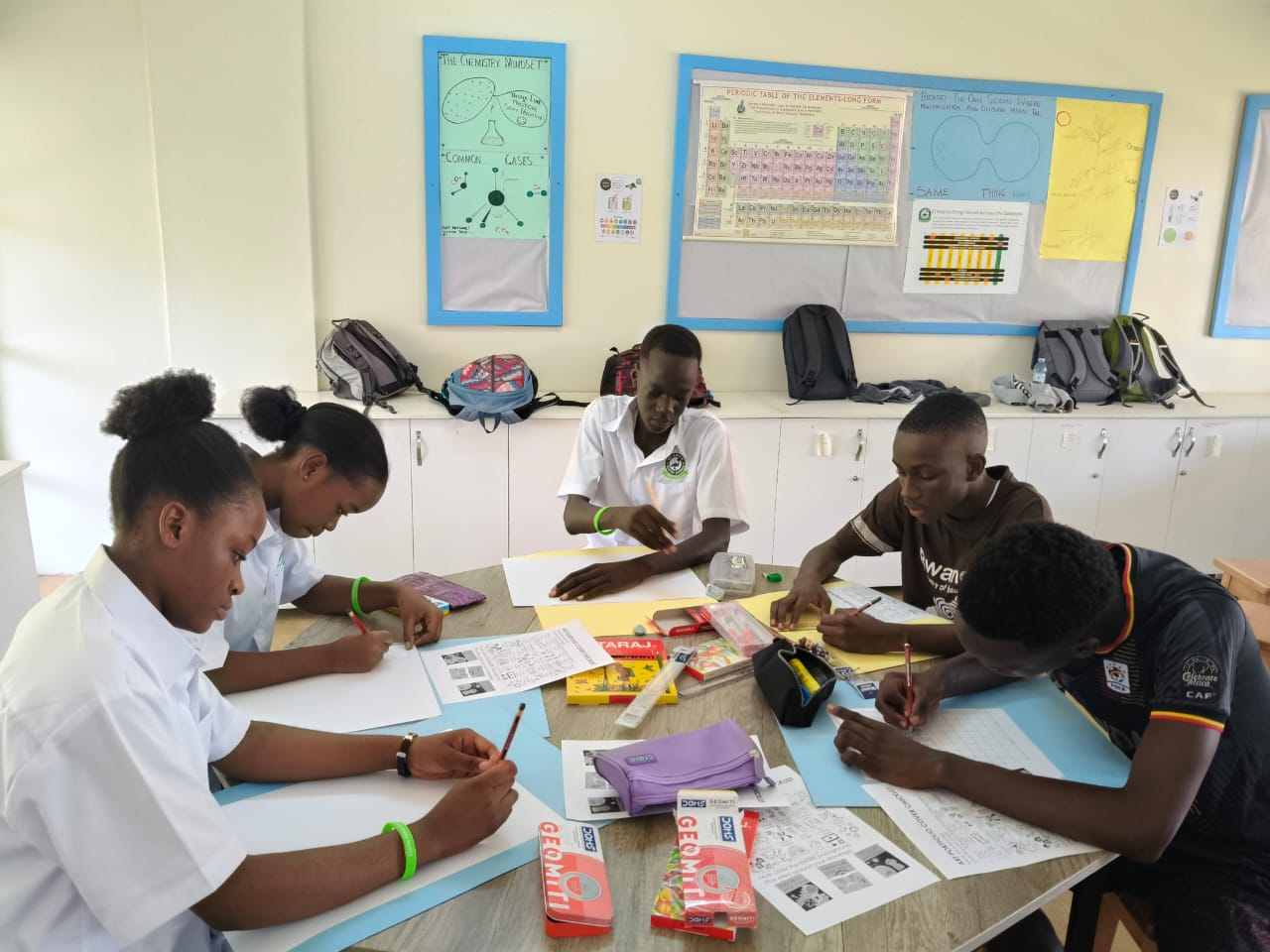 Clarke Senior School students